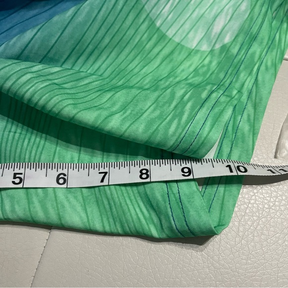 Nike Swim Men's Color Fade Vital Midnight Navy to Green Size: XXL NWOT - Picture 7 of 8